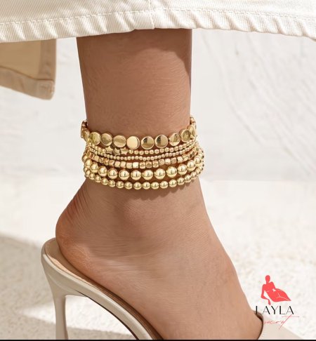 طقم خلخال 6قطع