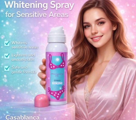 سبري تبييض ولمعة للبكيني