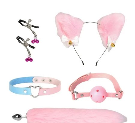 Kawaii Bunny Playset - Pink Fantasy