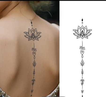 تاتو طاقة اللوتس – Lotus Energy Tattoo