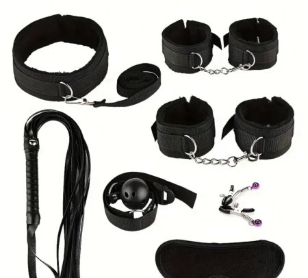 Black Obsession – Soft Bondage Set