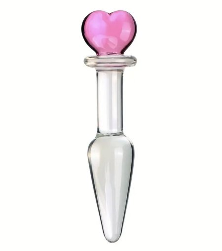 Crystal Heart Plug