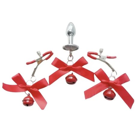 Ribbons & Bells – BDSM Set