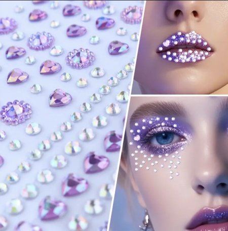 Crystal Makeup Stickers