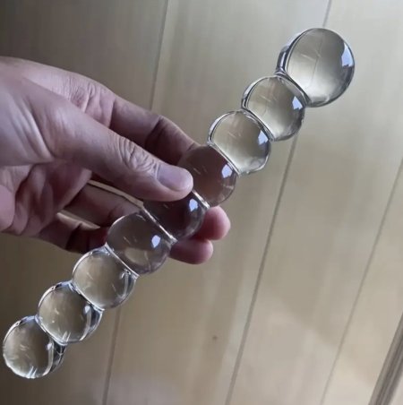 Crystal Glass Massage Wand