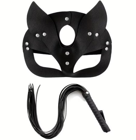 قناع القط+سواط