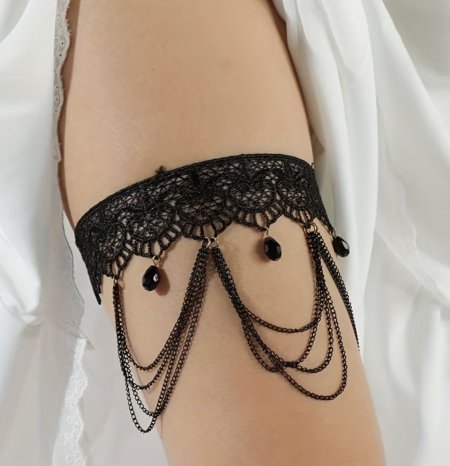 سنسال فخذ اسود فاخر