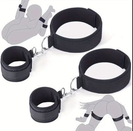 قيود لليدين ورجلين